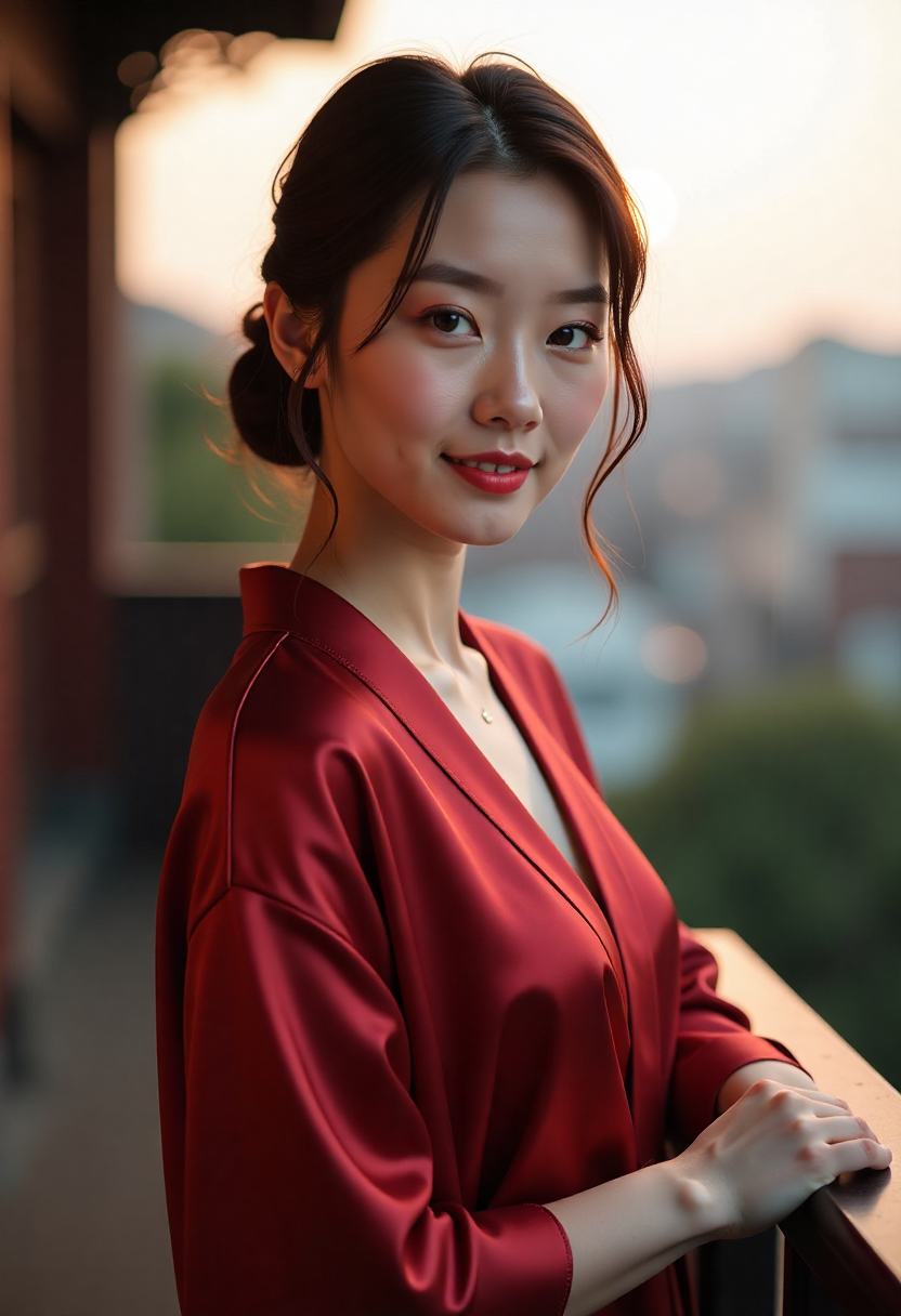 围裙里的城市海报
